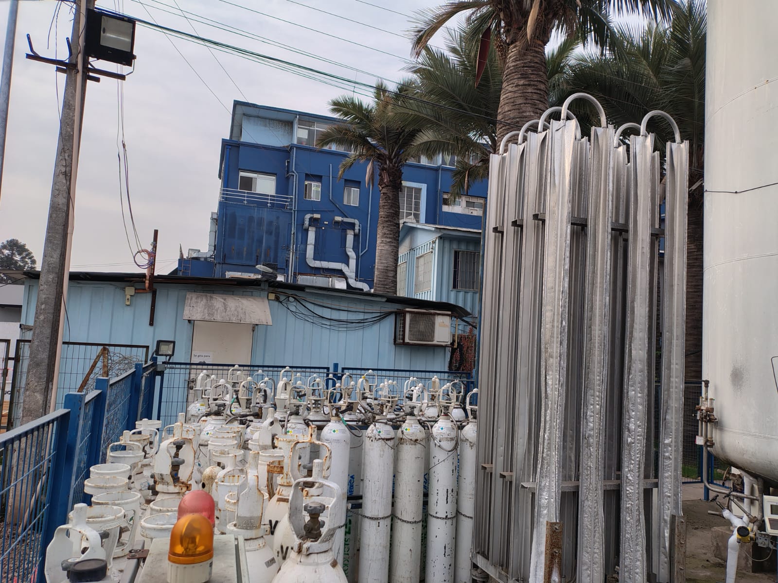 Instalación de gases clínicos